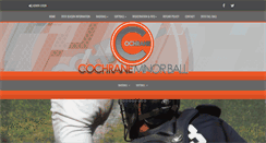 Desktop Screenshot of cochraneminorball.ca
